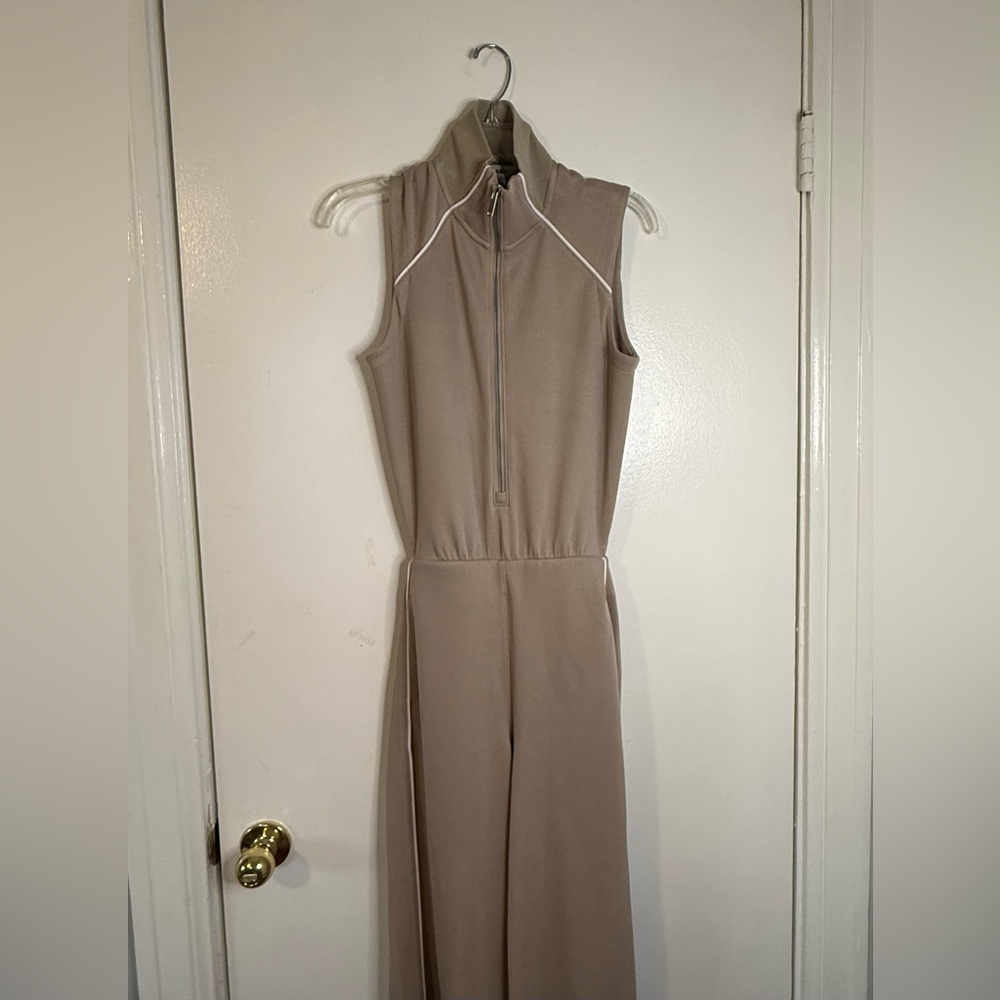 NWT SPANX Airpique Tan Jumpsuit Size Small - Picture 5 of 13